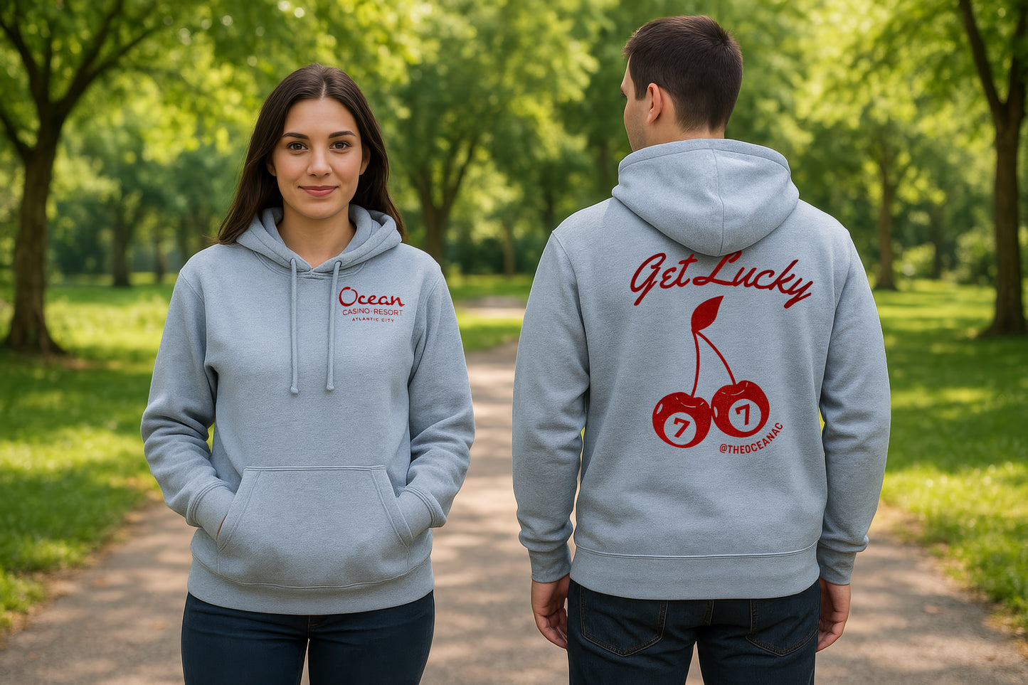 Ocean Cherry Get Lucky Hoodie