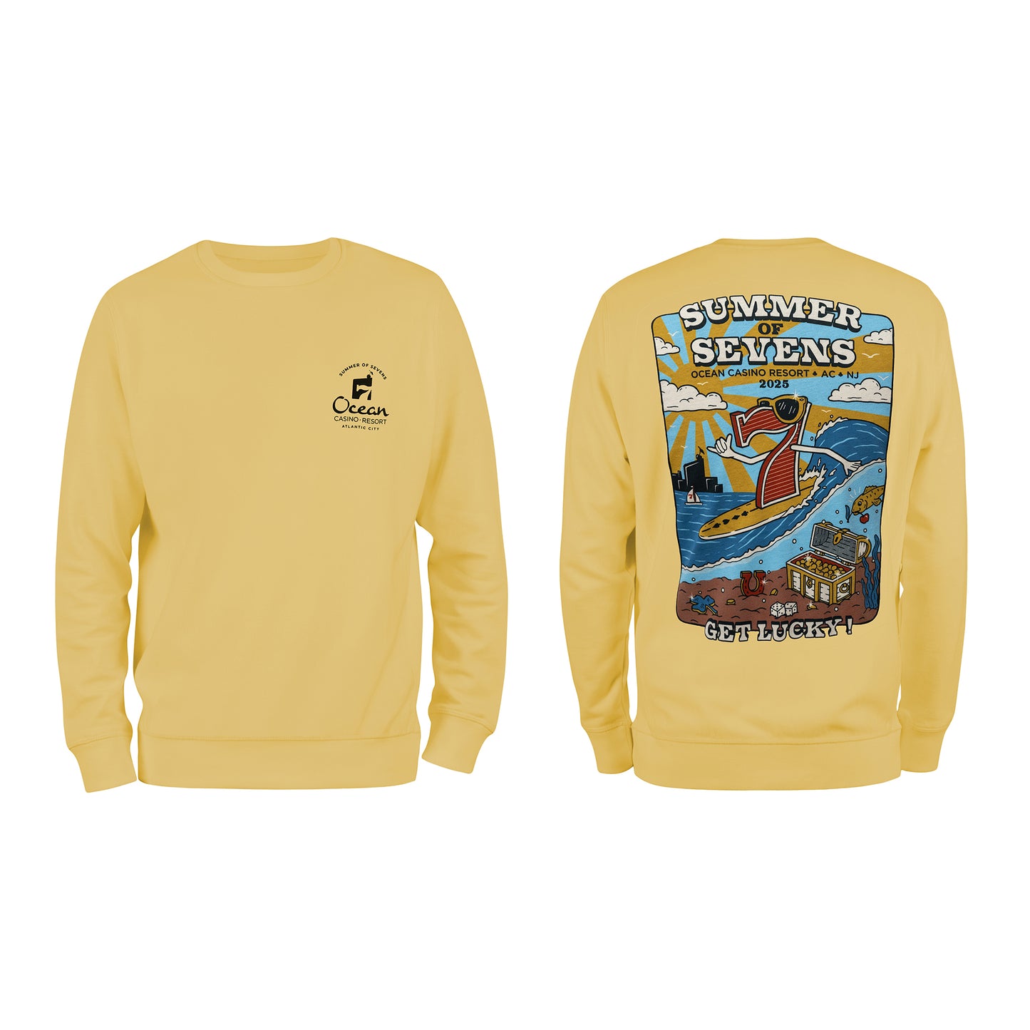 Jetty 7th Birthday Adult Crewneck