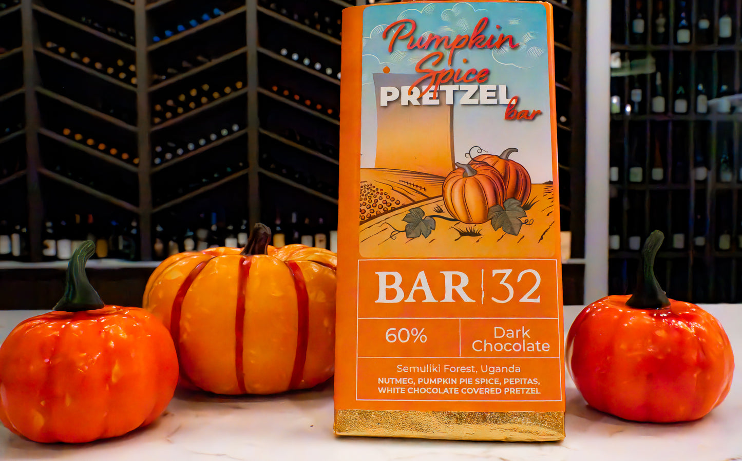 Bar32 Pumpkin Spice Chocolate Bar