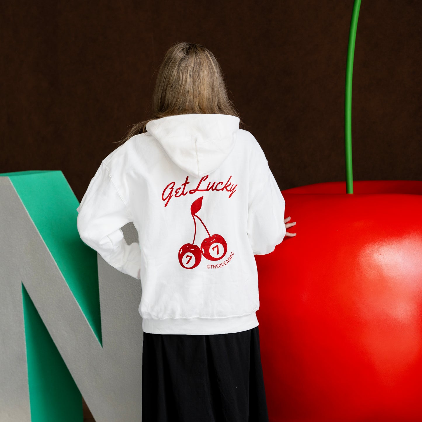 Ocean Cherry Get Lucky Hoodie