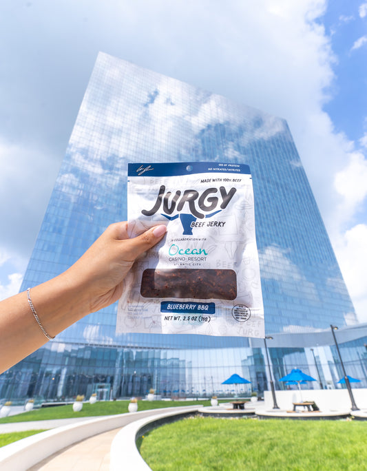 Exclusive Cam Jurgens Blueberry BBQ Beef Jurgy