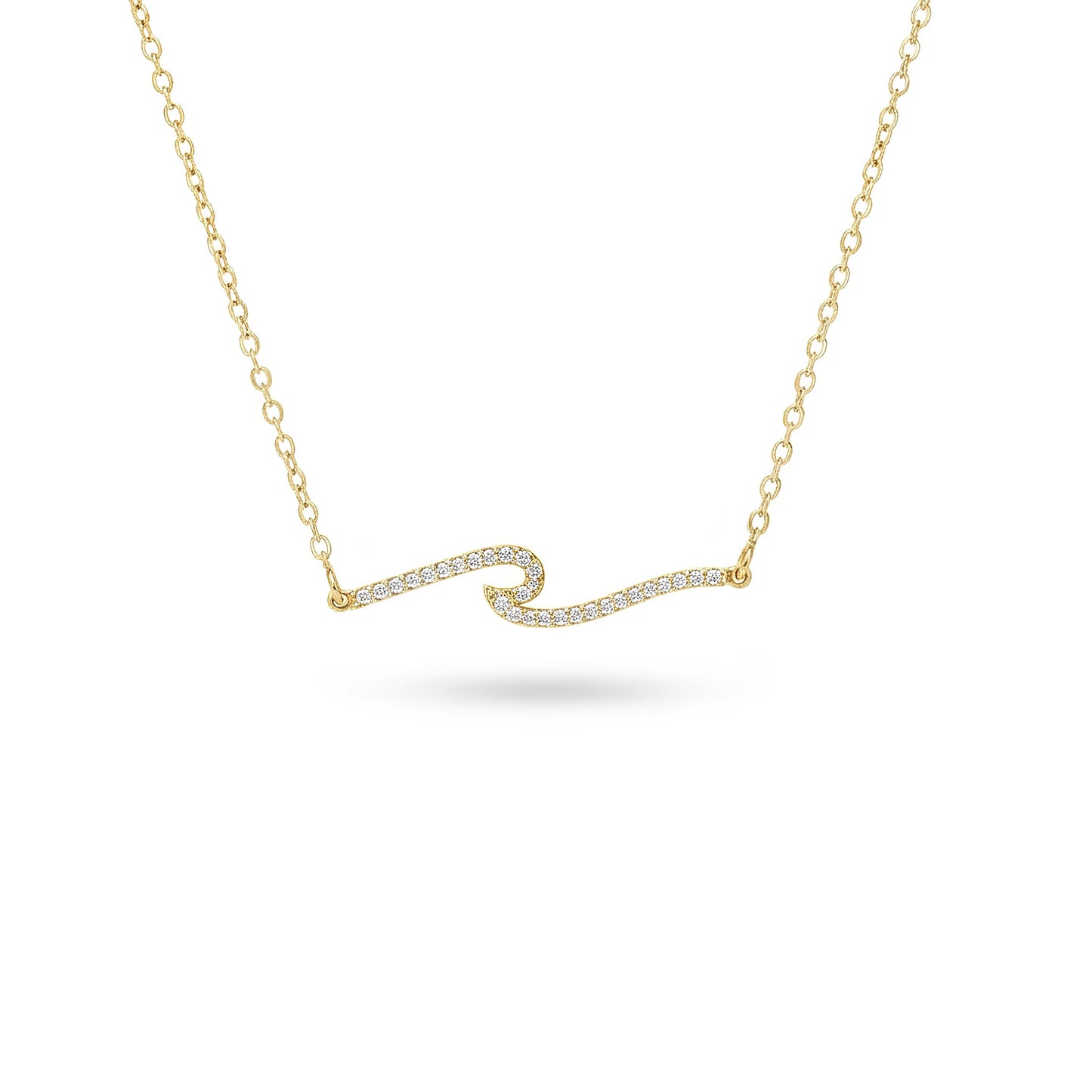 Blissfully Liss Jewelry | Ocean Wave Necklace