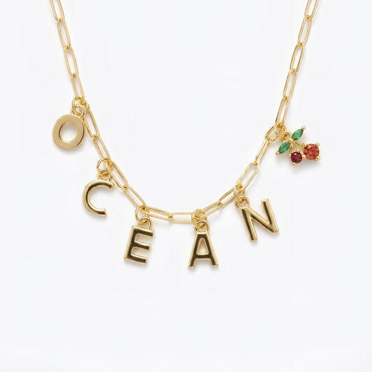 Blissfully Liss Jewelry | Ocean Charm Necklace