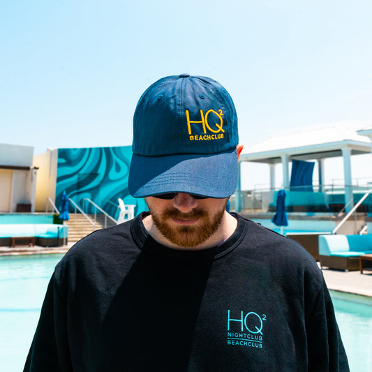 HQ2 Beachclub Navy Hat