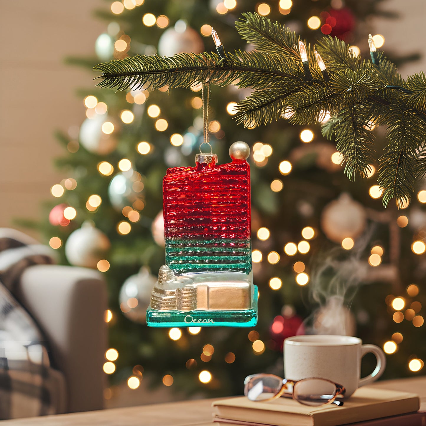 Ocean Building Ornament - 2025 Edition