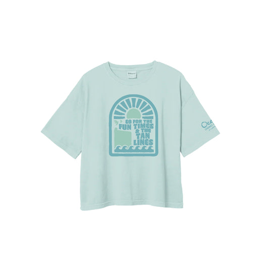 Ocean Cropped T-Shirt