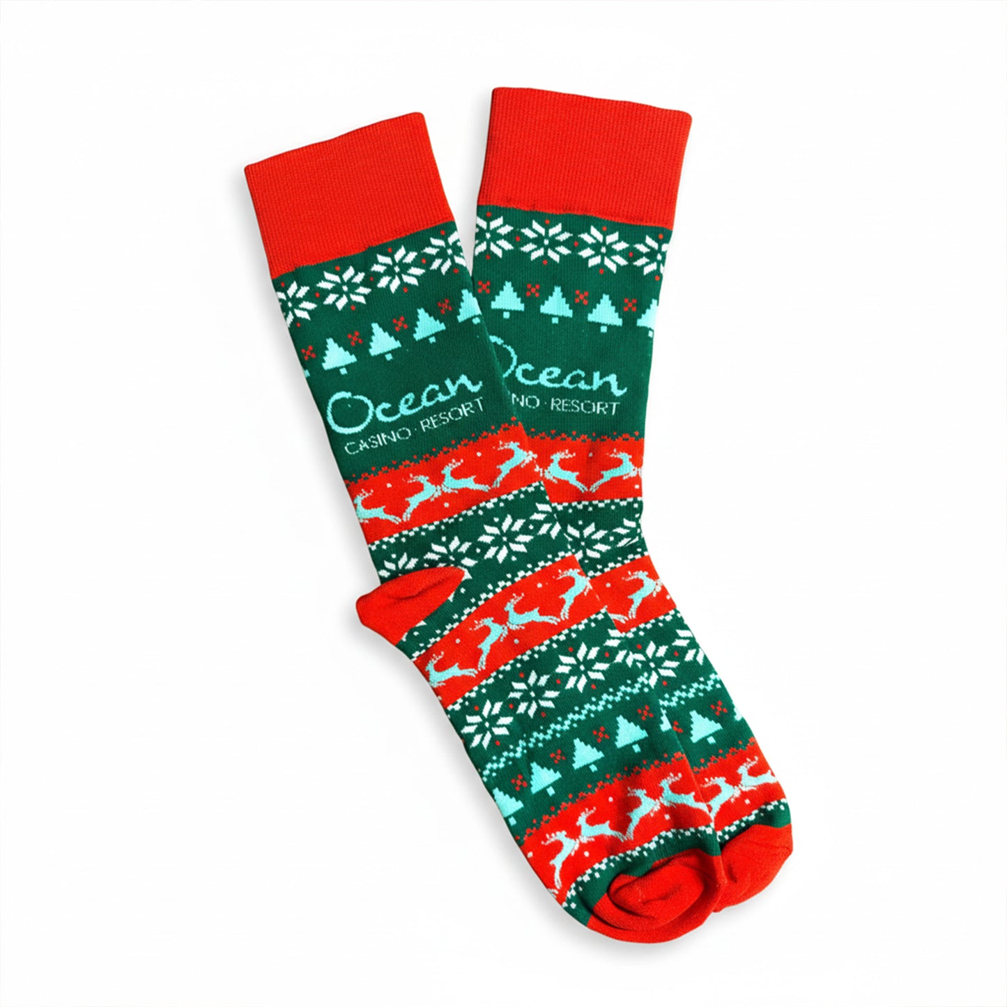 Ocean Holiday Socks - One Size Fits All