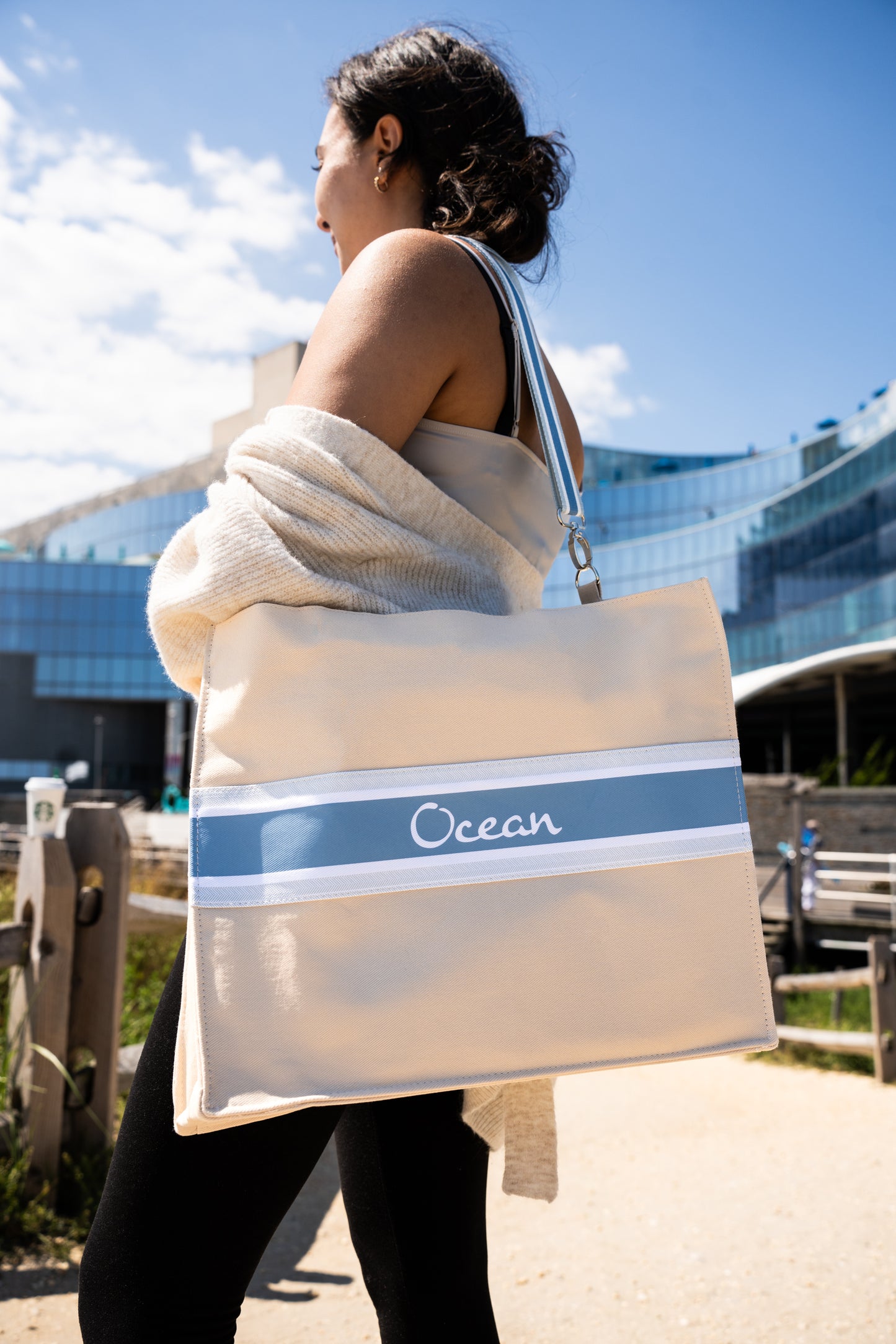 Ocean Milan Tote Bag