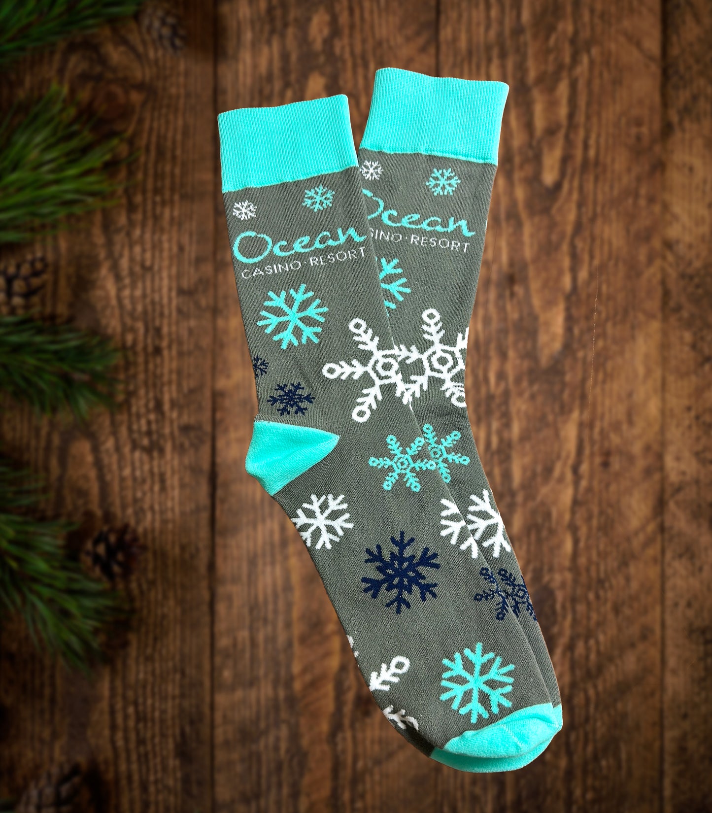 Ocean Holiday Socks - One Size Fits All