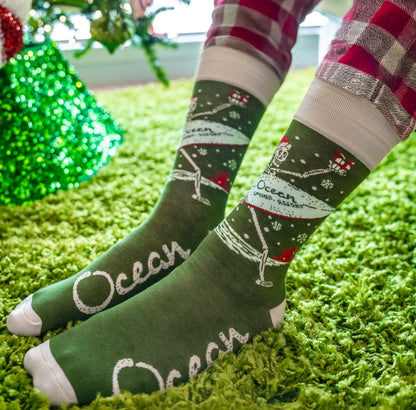 Ocean Holiday Socks - One Size Fits All