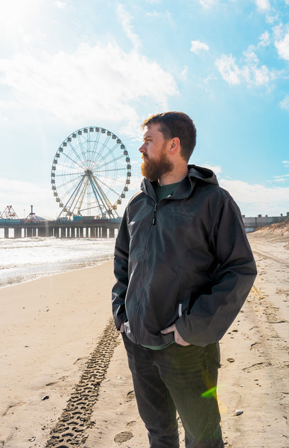 Ocean Grey Windbreaker